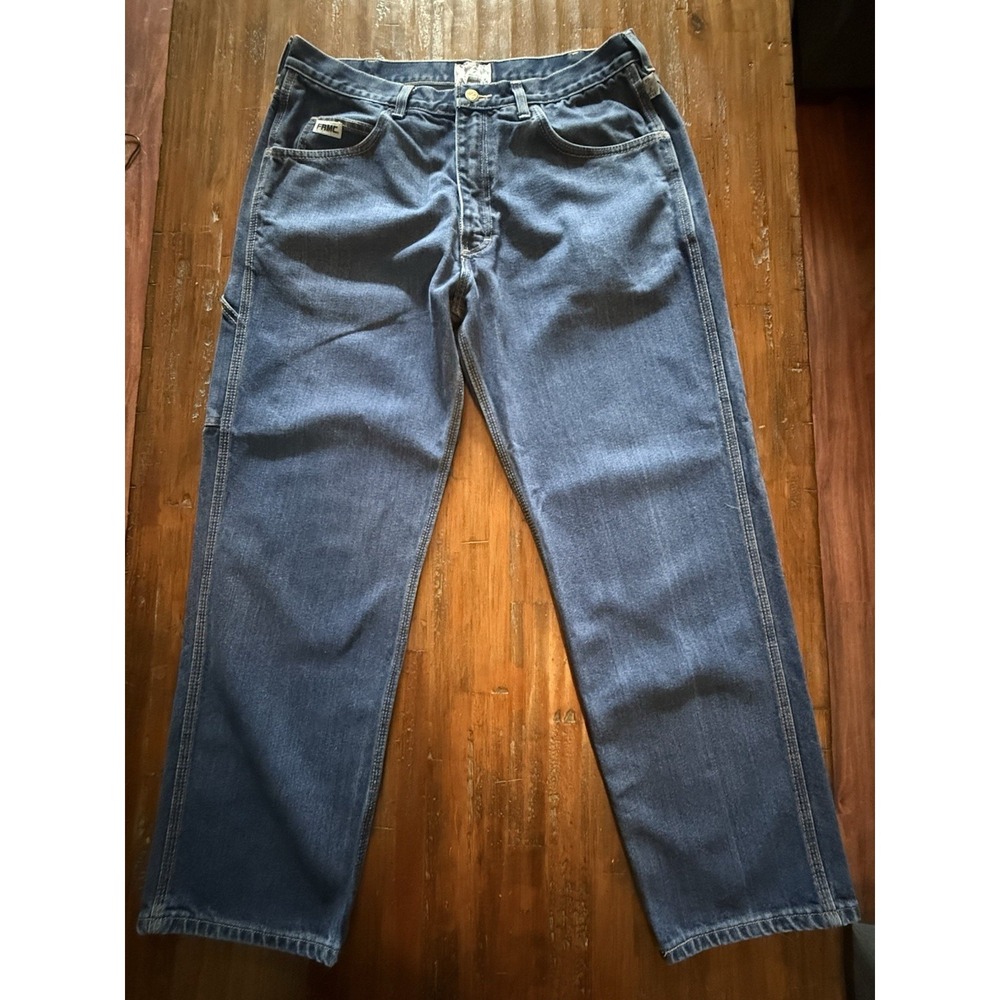 Tyndale Mens FR Denim Carpenter Jeans Size 36x32 Arc 15.3 Cat 2 NFPA 2112